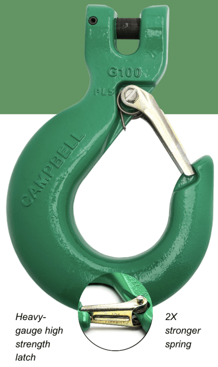 Oilfield Swivel Clevis Sling Hook Assembled with Bearing & Shackle