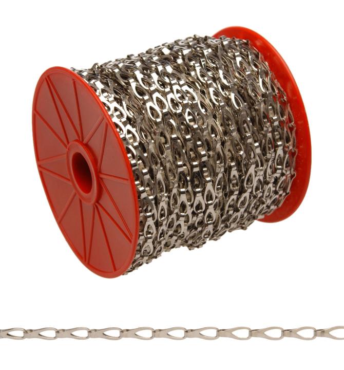 Buy the Campbell Chain 0722000 Decorative Chain, Brass Glo Finish ~ #10 x  60 Ft