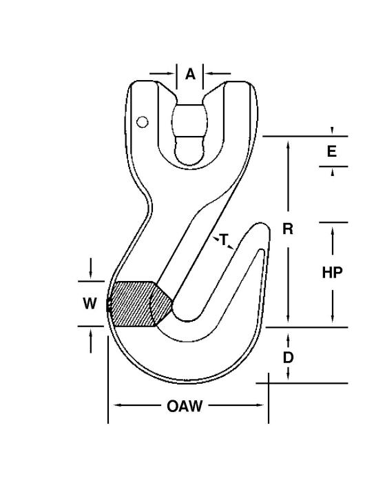 Image of Quik-Alloy Grab Hooks - Campbell