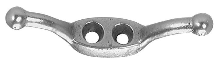 Campbell Brass Brass Rope Cleat 2-1/2 in. L Campbell Brass Brass Rope Cleat 2-1/2 in. L
