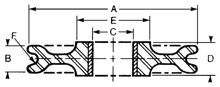 Image of Extra Heavy Iron & Steel Sheaves for Wire Rope - Campbell