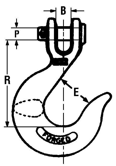 Hooks – Tagged Clevis Slip Hook – paKaged