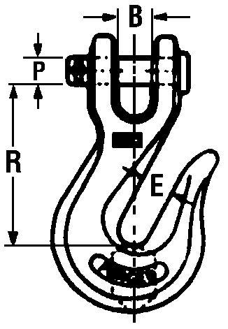 Image of Clevis Grab Hooks, C-473-S, C-473-Z, A-473-O - Campbell