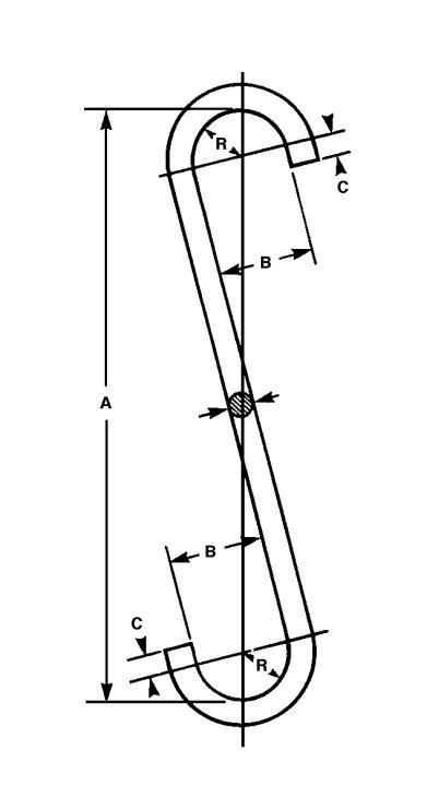 Image of Cam-Alloy "S" Hooks - Campbell