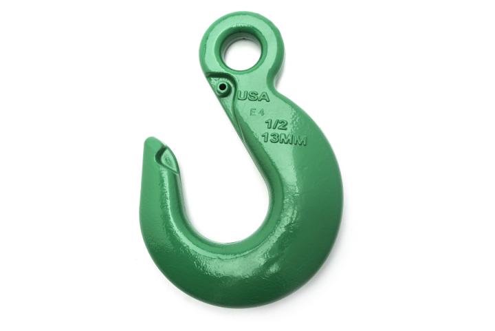 Campbell #5799095 5/8 in. Cam Alloy Self-Locking Swivel Hook - Grade 100 -  Painted Green