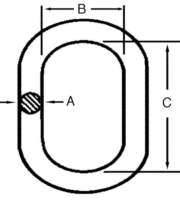 Image of Cam-Alloy Wide Master Oblong Links - Campbell