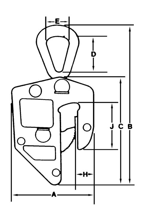 Image of Locking "E" Clamps - Campbell