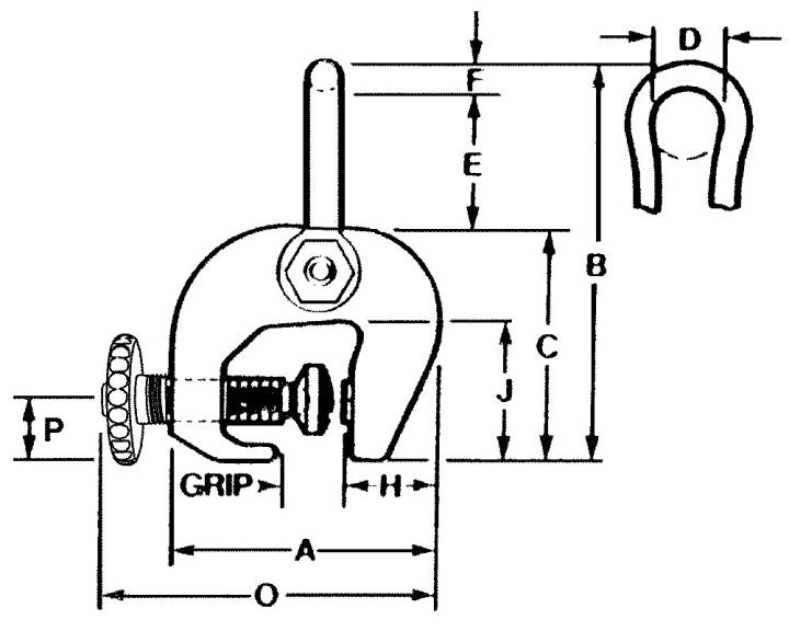 Image of SAC (Screw-Adjusted Cam) Plate Clamps - Campbell