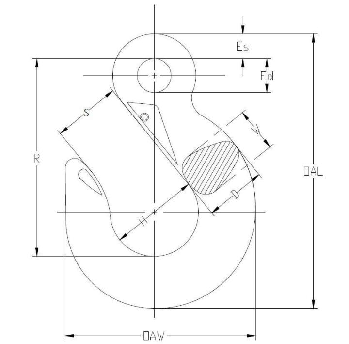 Image of Cam-Alloy Sling Hooks - Campbell