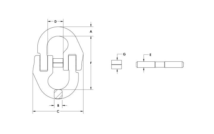 Image of Quik-Alloy Coupling Links - Campbell